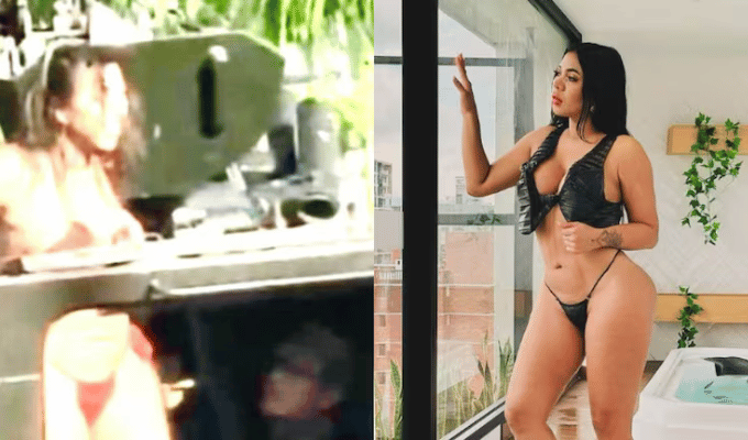 Katherin Queen sobre una tanqueta: FF.AA. toma medidas drásticas