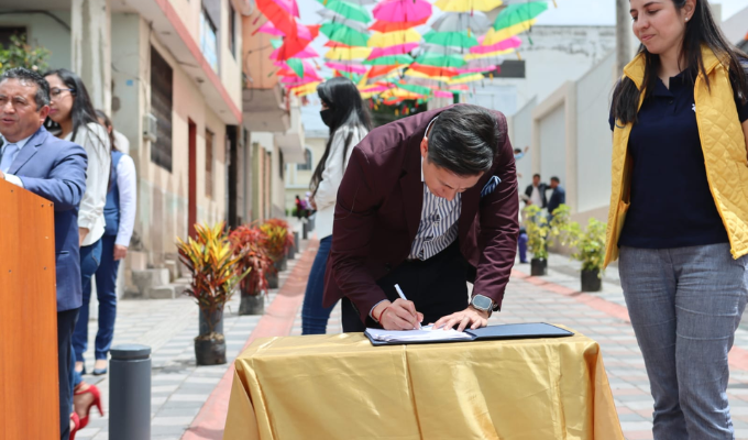 "Ciudades para mujeres": Pelileo estrena espacio urbano regenerado