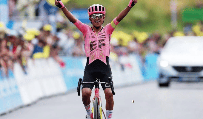 Alexander Cepeda triunfa en la Etapa 2 del Tour de l'Ain