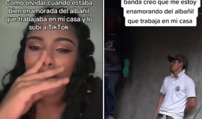 ¡Amor inesperado! Mujer se casa con el albañil de su casa