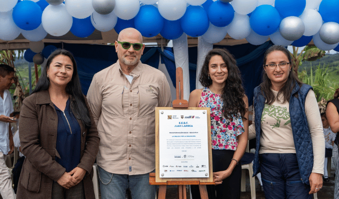 Educación de calidad llega al Chocó Andino gracias a Grupo Futuro