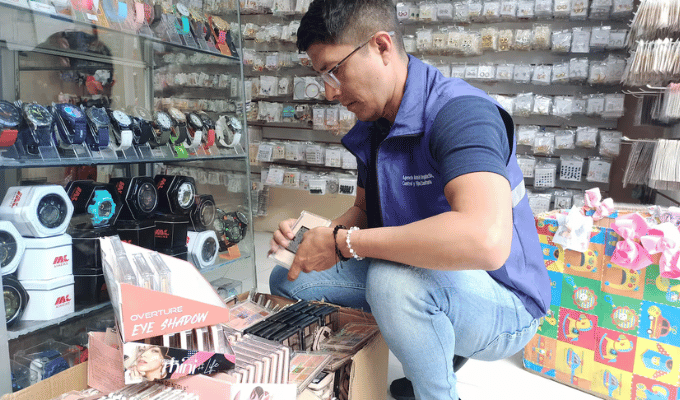 Operativo ARCSA: 4225 productos cosméticos decomisados