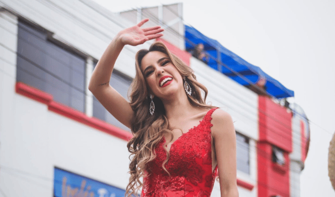 Camila Sanmiguel, ex Señorita Gobierno Provincial , "toma el mando"