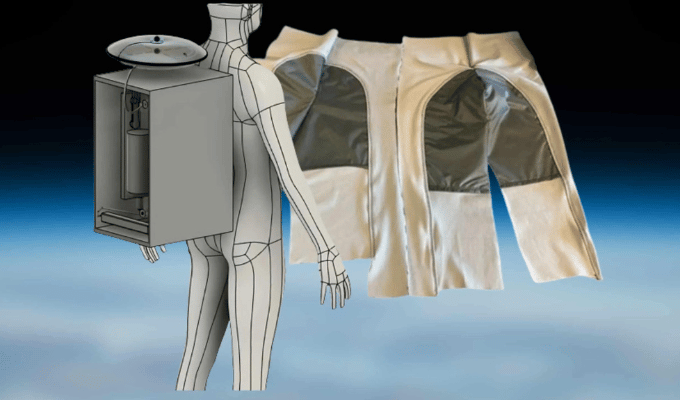 ¡Trajes espaciales que convierten orina en agua potable!