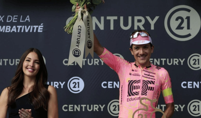 ¡Richard Carapaz brilla en la etapa 17 del Tour de Francia!