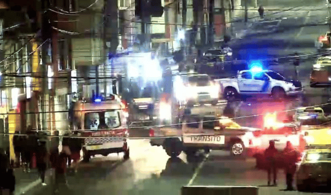 Noche de terror: Explosión de gas hiere a hombre de 79 años