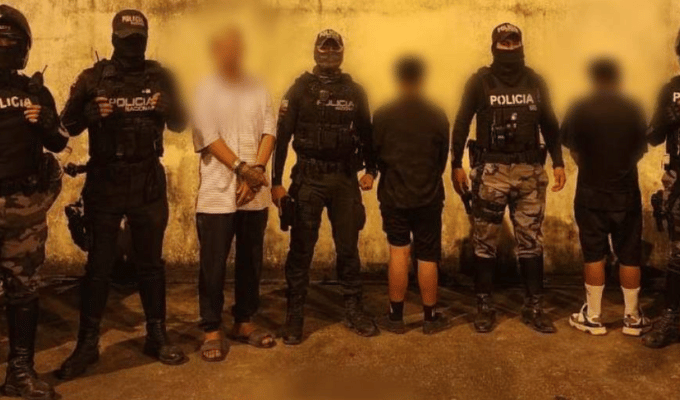 ¡Cae miembro de Los Lobos en Yantzaza! Menores implicados
