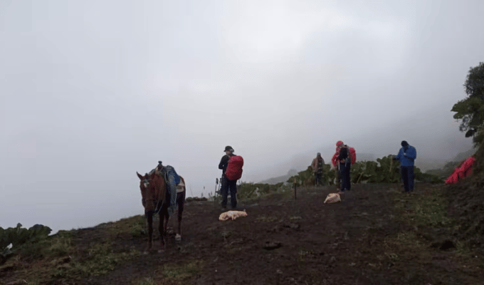 Joven excursionista desaparecido en Tungurahua es encontrado