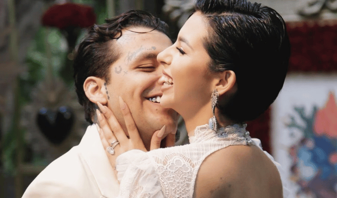 Christian y Ángela dicen 'sí, acepto' en rancho privado