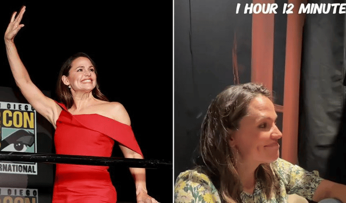 ¡Jennifer Garner Atrapada! Rescate de Película en la Comic Con