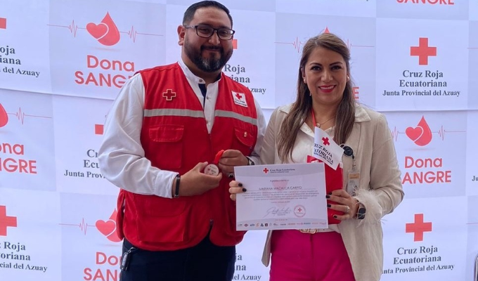 Alianza con la Cruz Roja, Continental Tire Andina promueve la donación