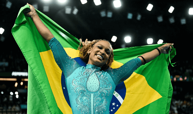 Rebeca Andrade es la nueva reina olímpica de Brasil