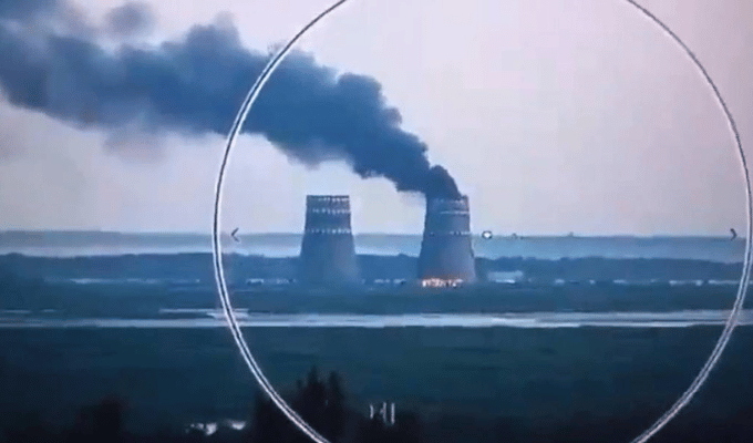 Rusia acusa a Ucrania de bombardear central nuclear