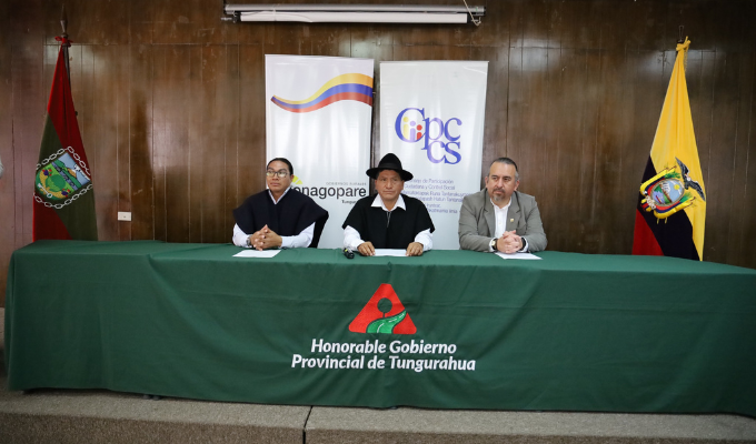 Tungurahua: arrancó el proceso del presupuesto participativo 2025