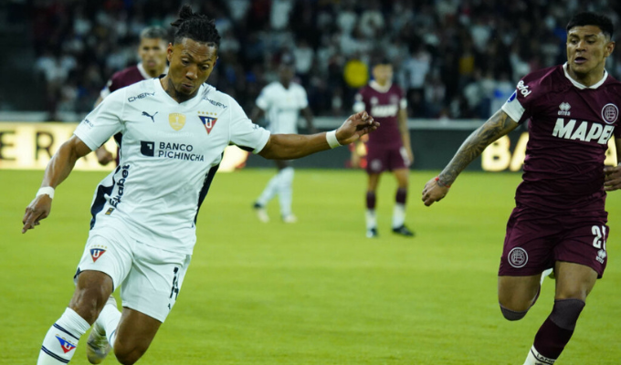 Liga de Quito perdió 1-2 frente a Lanús y se complica en la Sudamerica