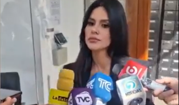 Diana Jácome solicitó suspender derechos políticos de Verónica Abad