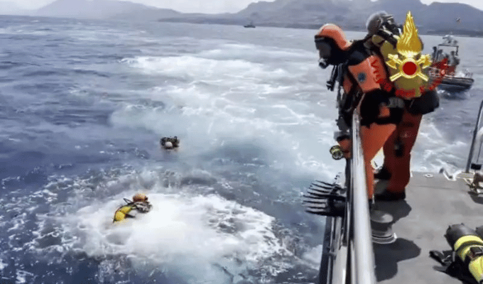 ¡Drama en el mar! Encuentran cadáveres en yate de lujo naufragado