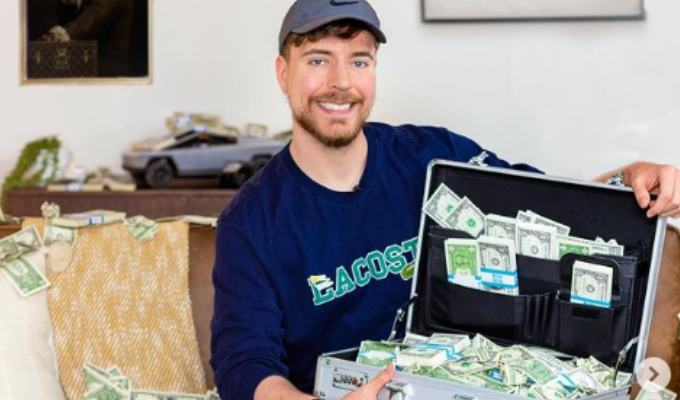¡Mr Beast regala $50.000 a sus seguidores por su cumpleaños!