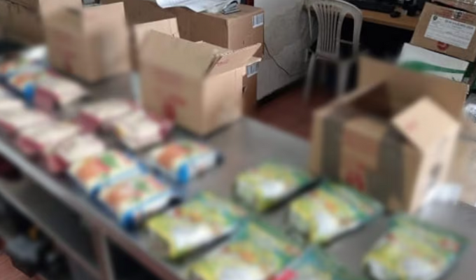¡Droga en harina! Policía incauta casi 10 kilos de cocaína