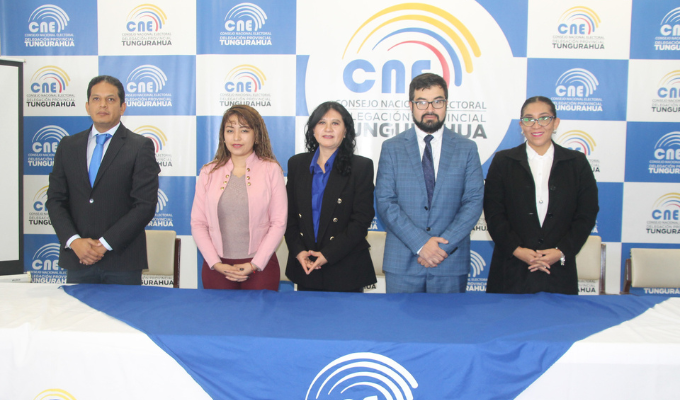 ¡Pamela Morales preside la Junta Electoral de Tungurahua!