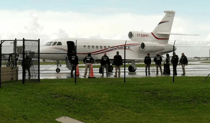 ¡Capturado! EE.UU. se apodera del avión presidencial de Maduro