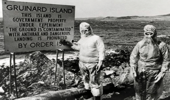¡Ántrax en Gruinard! El oscuro secreto de la II Guerra Mundial