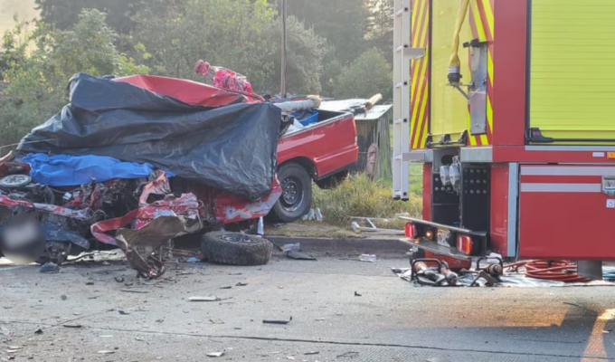 Accidente en la Y de Tarqui deja tres víctimas, incluida una bebé