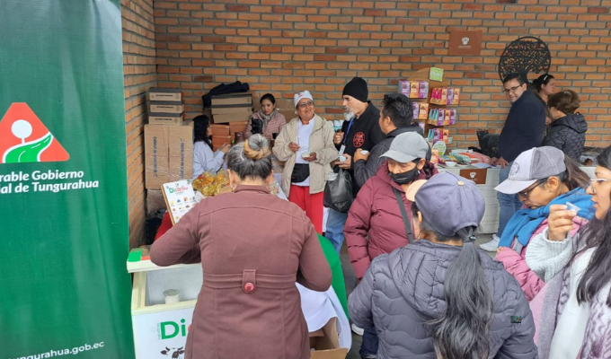 Tungurahua destaca en la 195ª Feria de Loja con sus productos