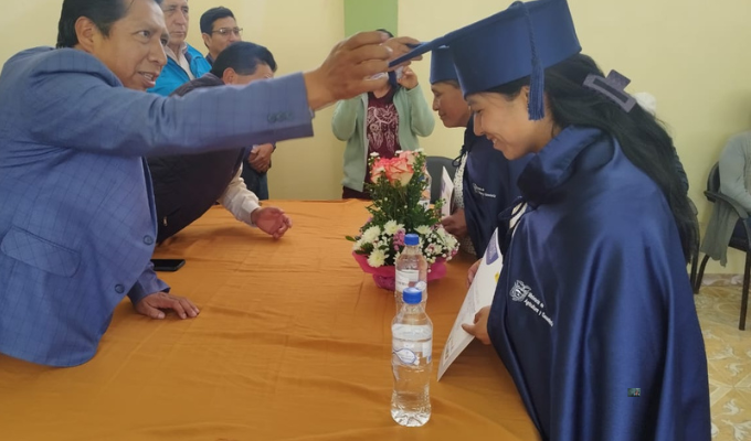 ¡Productores de mora graduados en agricultura sustentable!
