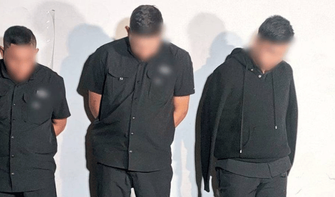 Tres hombres armados caen tras el partido Ecuador-Perú.