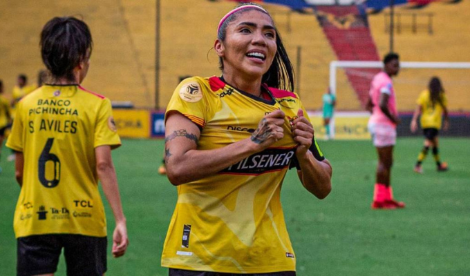 Final de ida: Barcelona SC vs Dragonas IDV en el Monumental