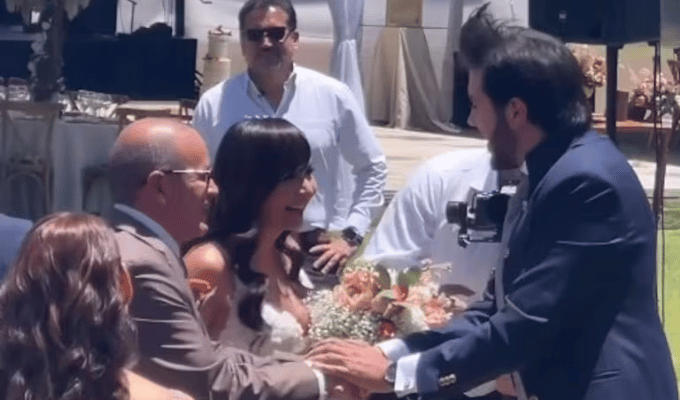 ¡Amor y fiesta! Jorge Ulloa y Nataly Valencia se casaron