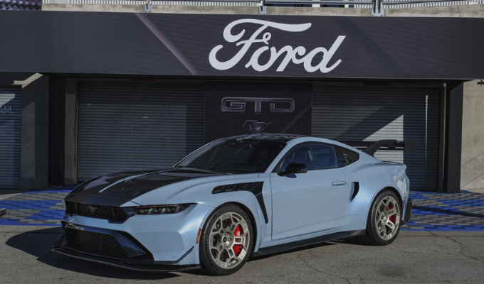 Ford Mustang GTD: 815 hp para desafiar al Porsche 911 GT3 RS