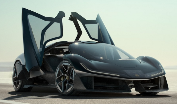 Lotus Theory 1 Concept: el futuro de la conducción eléctrica a 1,000