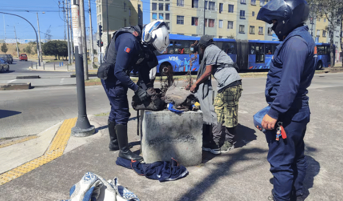 ¡Más de mil limpiaparabrisas retirados de las calles de Quito!