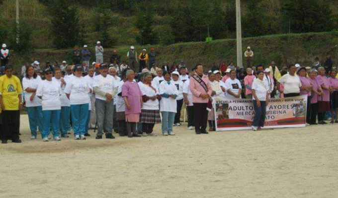 ¡Diversión y deporte! Encuentro de adultos mayores en Ambatillo