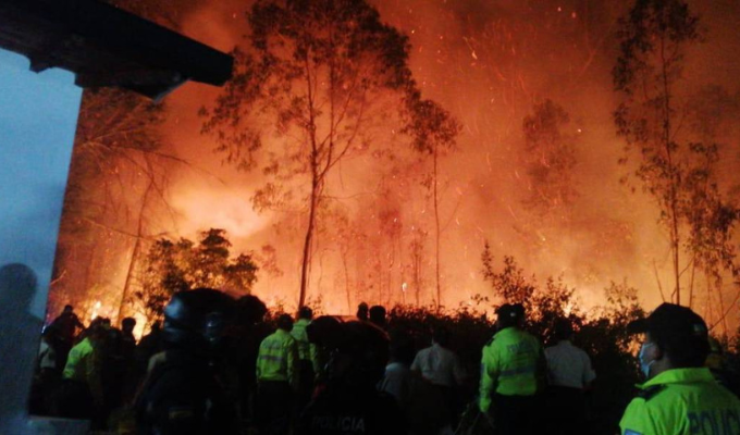 ¡Policía revela: incendio en Guápulo fue provocado!