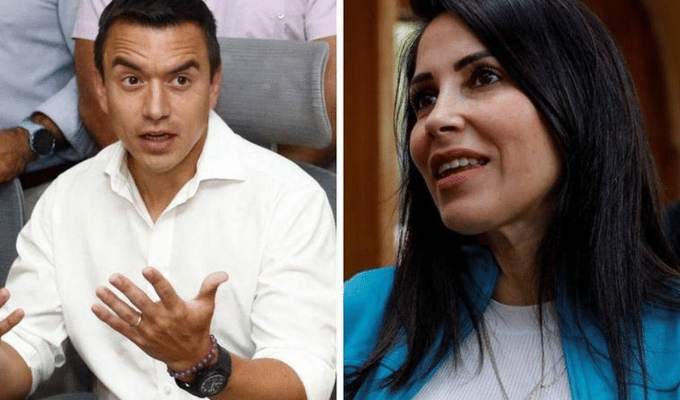 Noboa y González lideran carrera presidencial 2025