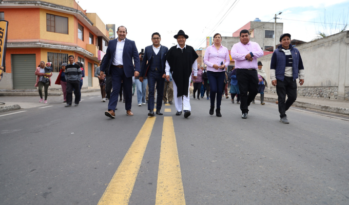 ¡Píllaro estrena carretera! 11 km de vía asfaltada conectan cantones