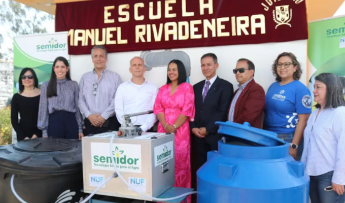 Embajada de Israel lleva agua segura a Joyocoto, Guaranda