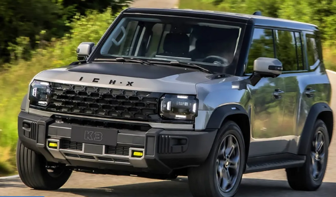 Todoterreno y pick-up ICH-X K3 y K4: ¡nueva era en 4x4 italianos!