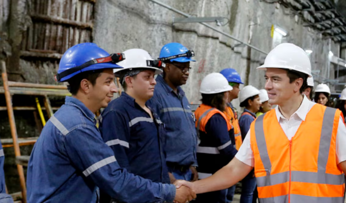 ¡Obra millonaria revive! Toachi Pilatón empezará a operar este año