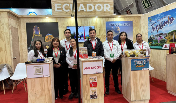 Tungurahua presente en la feria Food & Service en Chile ¡Orgullo!