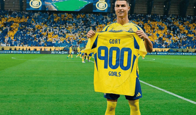 ¡Cristiano Ronaldo cambia su objetivo en el fútbol!