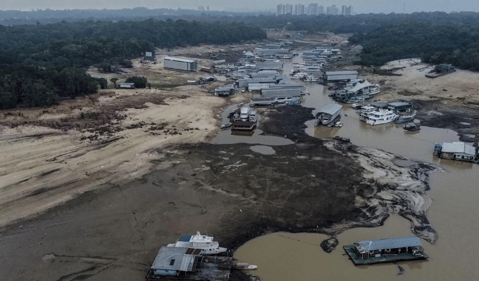 ¡Emergencia en Brasil! Sequía extrema afecta ríos del Amazonas