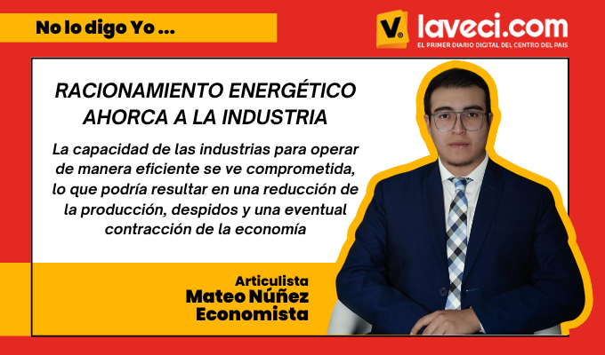 RACIONAMIENTO ENERGÉTICO AHORCA A LA INDUSTRIA