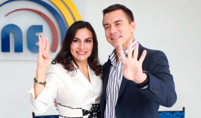Noboa-Abad promete revolución económica y seguridad en plan de gobiern
