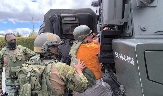Alias Gordo Lucho movido de La Roca a Cotopaxi bajo máxima seguridad