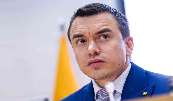 Noboa enfrenta narcos, pero esquiva la crisis energética