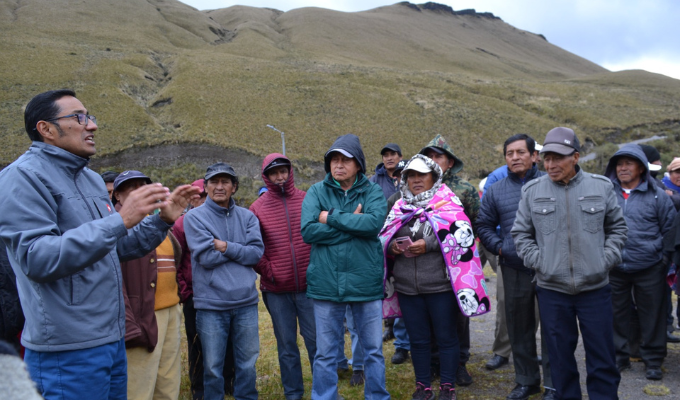 Tungurahua: Embalses aseguran agua en tiempos críticos